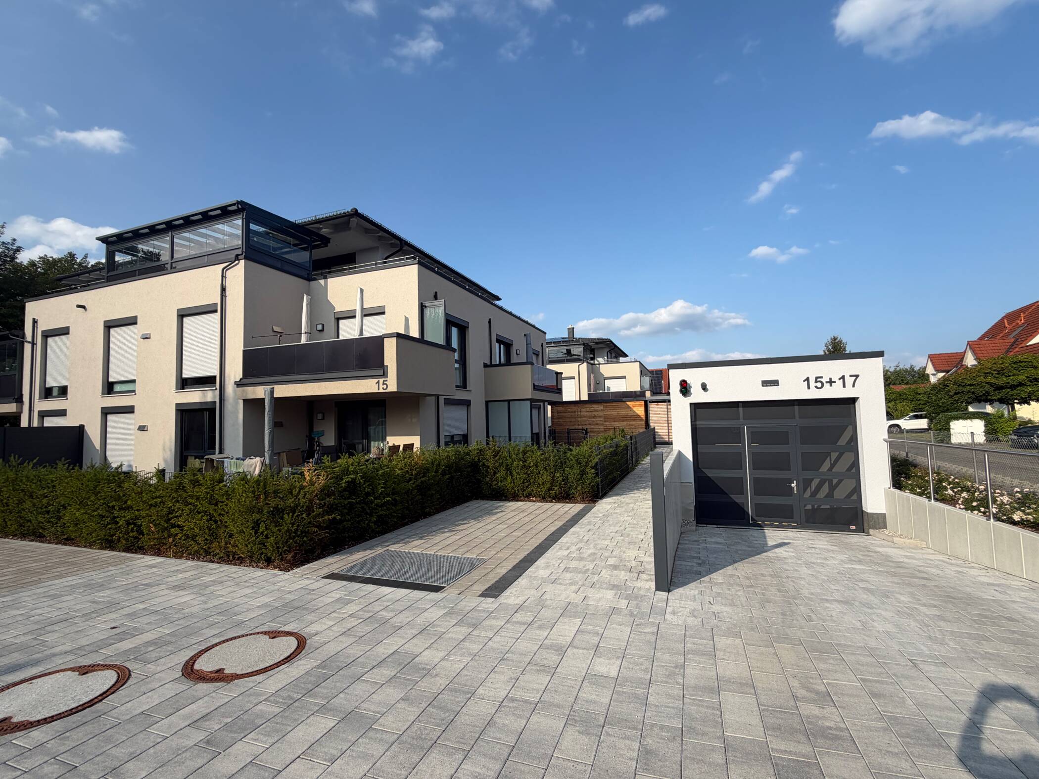 Erstbezug / Hochwertige 2-Zimmer-Gartenwohnung mit Terrasse und Tiefgarage, 86926 Eresing