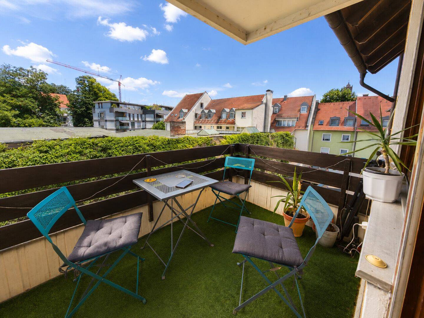 Ruhig in der Innenstadt gelegenes Apartment mit Balkon und separater Küche!, 84028 Landshut (Altstadt Peter und Paul)