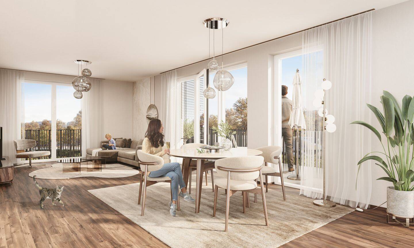 Modernes Reihenmittelhaus mit Garten, Terrasse & vielseitigem Raumkonzept, 85748 Garching b. München