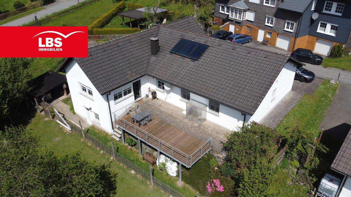 Ruhe, Natur und viel Platz – Attraktiver Bungalow in ländlicher Wohnlage, 57319 Bad Berleburg