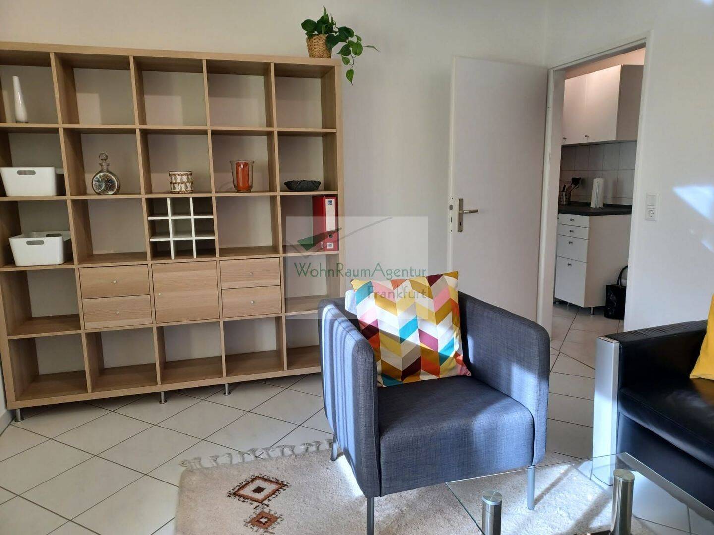 Frankfurt-Bockenheim: Möblierte 2 Zimmerwohnung, 60486 Frankfurt am Main (Bockenheim Gallus Rödelheim Westend-Süd)