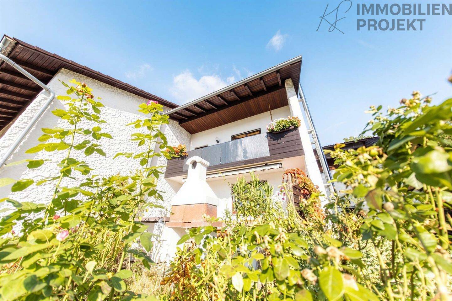 3,5-Zimmer-Wohnung mit Terrassen, Balkon, Garten und Doppelgarage auf 114m² in Bindlach-Ramsenthal, 95463 Bindlach
