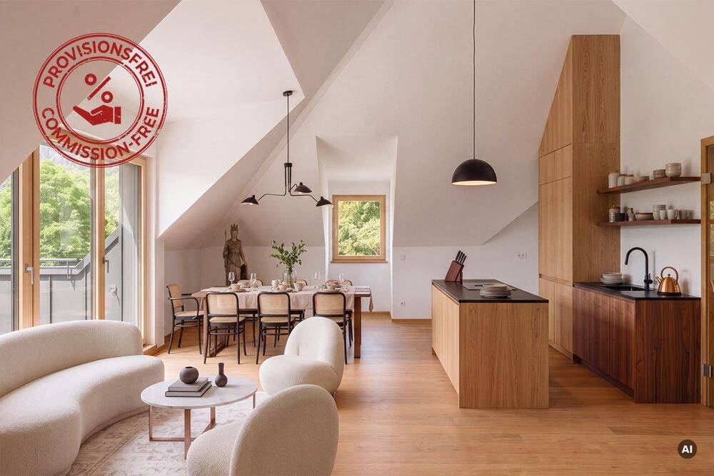 Optimierter Grundriss für hohen Komfort: Exklusive Dachgeschosswohnung in Bad Reichenhall, 83435 Bad Reichenhall