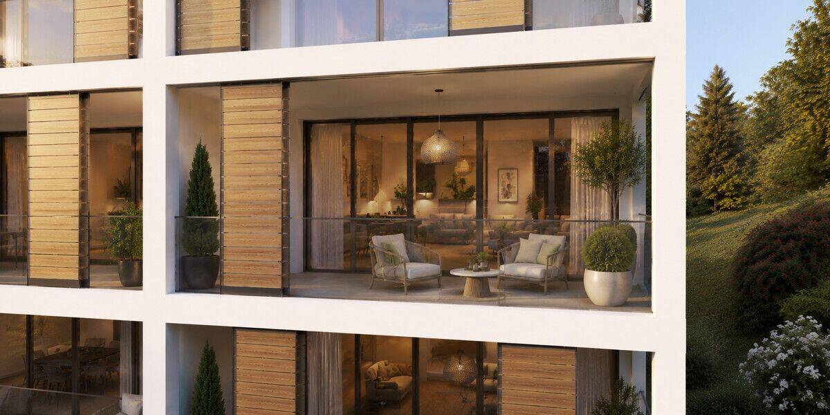 WOHNEN im GRÜNEN: ERSTBEZUG im LUXUS Neubau: QNG + KFW: 4-Zi-Whg mit 2 Bädern + RIESEN SÜD Terrasse – 14195 Berlin – Bild 1 von 3