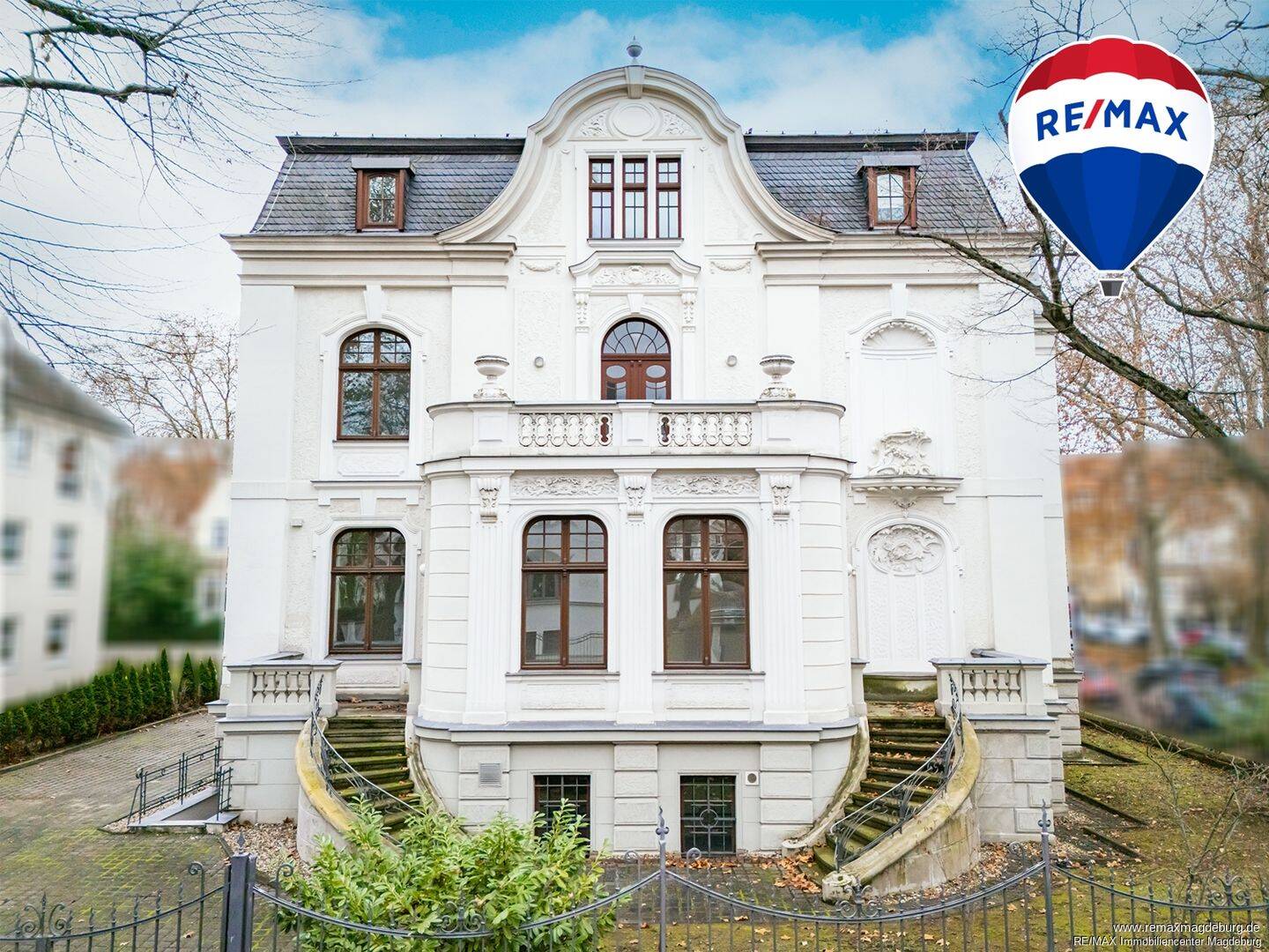 Eindrucksvolle Gewerbeflächen im Lennéviertel – Historische Villa mit Prestigecharakter, 39112 Magdeburg (Leipziger Str. Sudenburg)