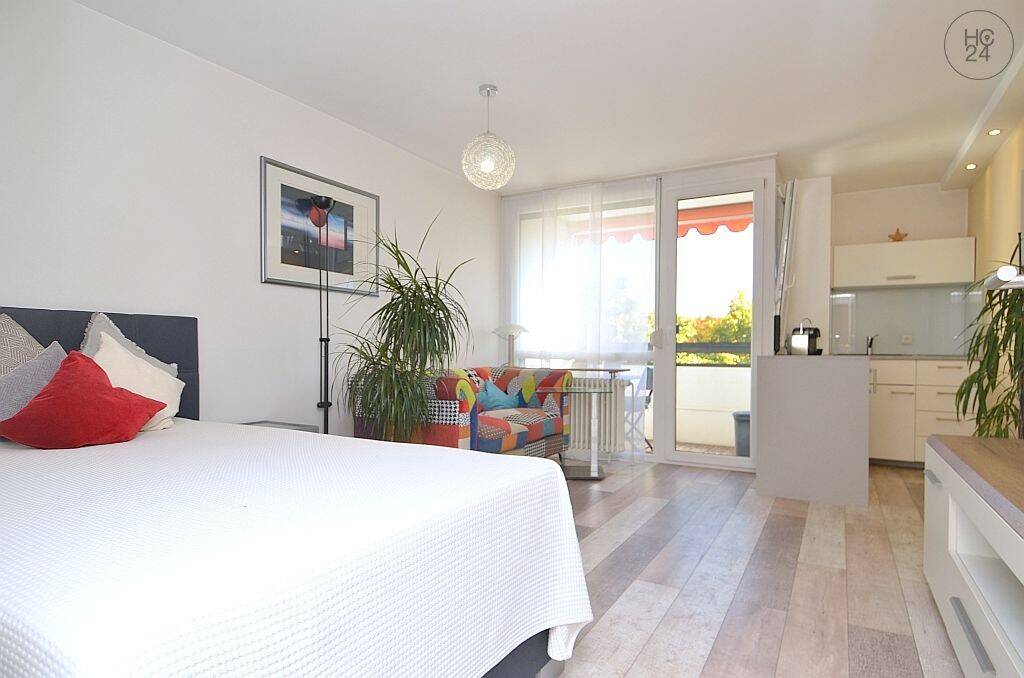 Geschmackvoll möbliertes 1-Zimmer-Apartment mit WLAN und Balkon in Nürnberg Wöhrd – 90402 Nürnberg – Bild 1 von 3