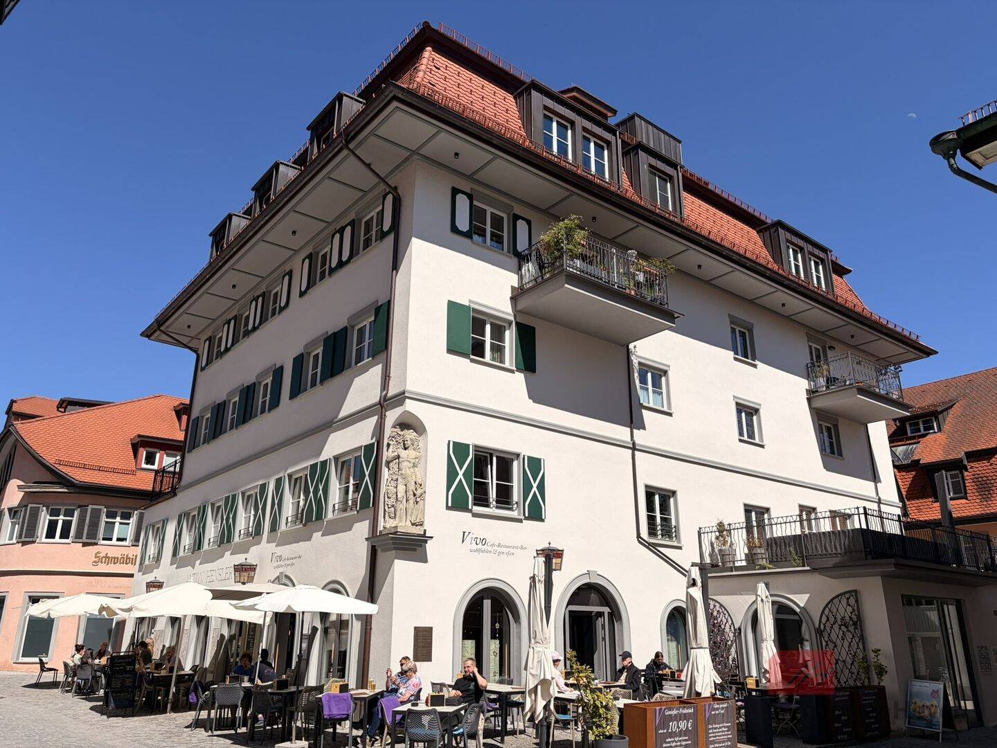 Helle 4-Zimmer-Komfort-Wohnung in repräsentativem Altstadthaus, 88239 Wangen im Allgäu