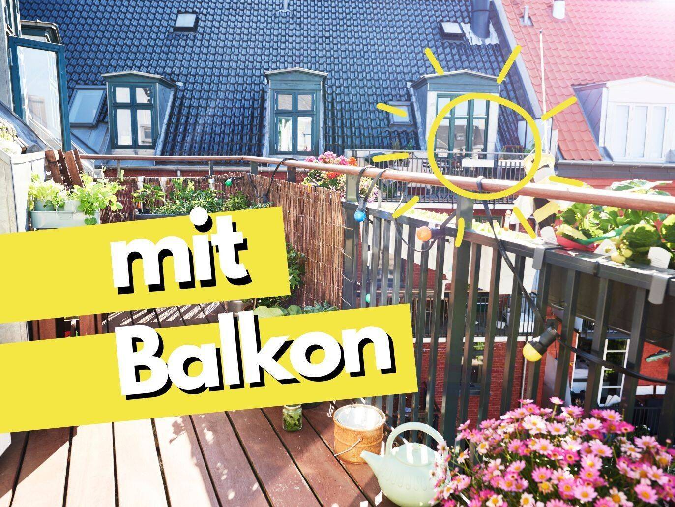 Balkonwohnung mit 2 Schlafzimmern in Düsseldorf-Peter-Behrens-Straße, 40595 Düsseldorf (Benrath Garath Hellerhof Urdenbach)