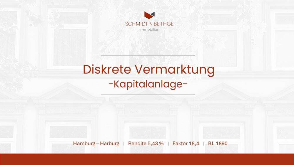 Renditestarkes (5,43%) Zinshaus in HH-Harburg, 21079 Hamburg (Harburg)