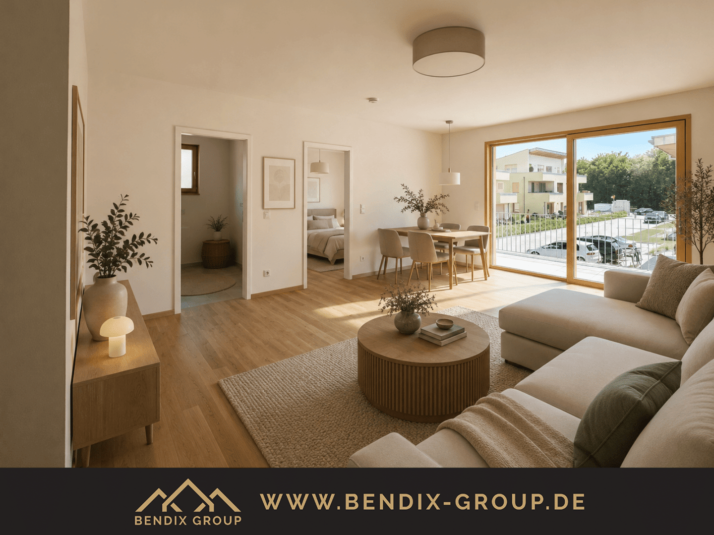 Zuhause am See: Lichtdurchflutete 4-Zimmer-Wohnung im 1. Obergeschoss mit Balkon & hochwertiger Ausstattung, 4416 Markkleeberg