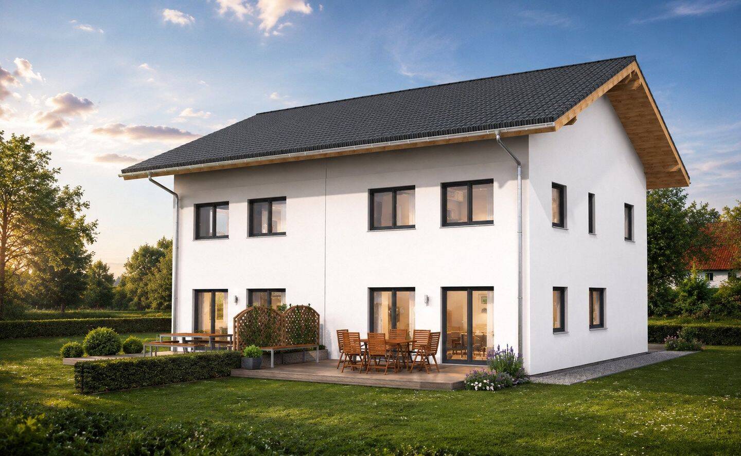 Hanse Haus Familienidylle – Modernes Doppelhaus in Schönau am Königssee für junge Familien, 83471 Schönau a. Königssee