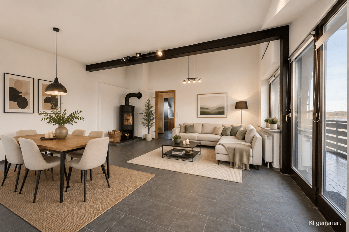 Gemütliche 3-Zimmer-Wohnung mit großem Balkon zu einem interessanten Preis, 89179 Beimerstetten