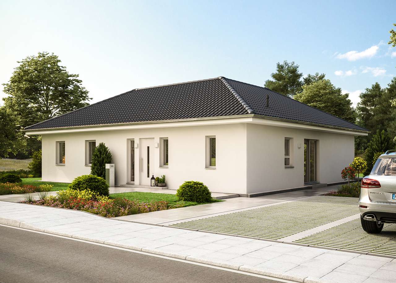 Schicker, energieeffizienter Bungalow mit herrlichem Fernblick, 96271 Grub a. Forst