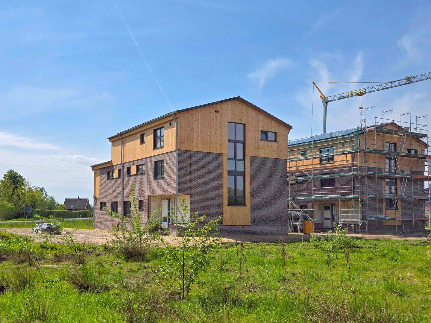 Neubau-Erdgeschosswohnung mit vier Zimmern, Terrasse und Garten, 26197 Großenkneten
