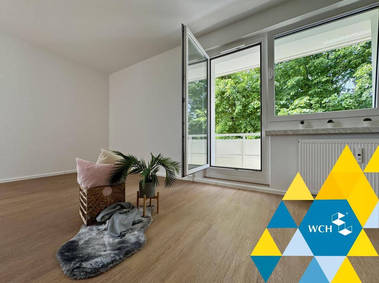 Großzügige 1-Raum-Wohnung mit modernem Badezimmer, 9119 Chemnitz (Helbersdorf Kapellenberg Kappel Zentrum)