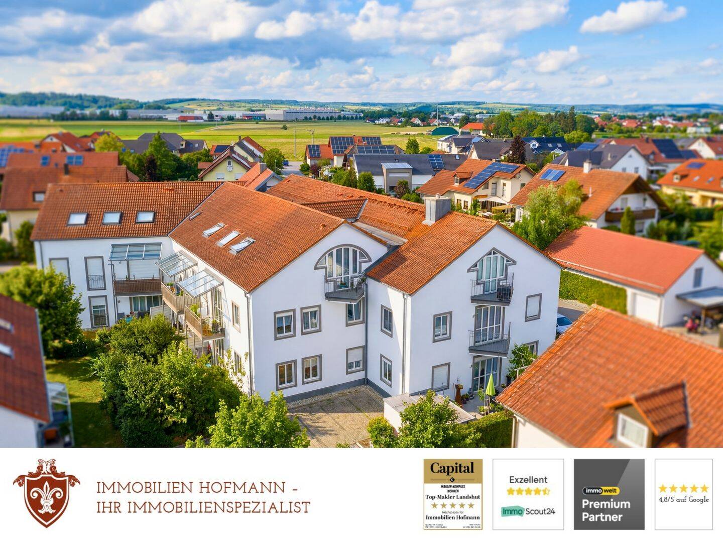 Attraktive 2-Zimmer-Dachgeschosswohnung mit Balkon – ein Zuhause zum Wohlfühlen, 84100 Niederaichbach