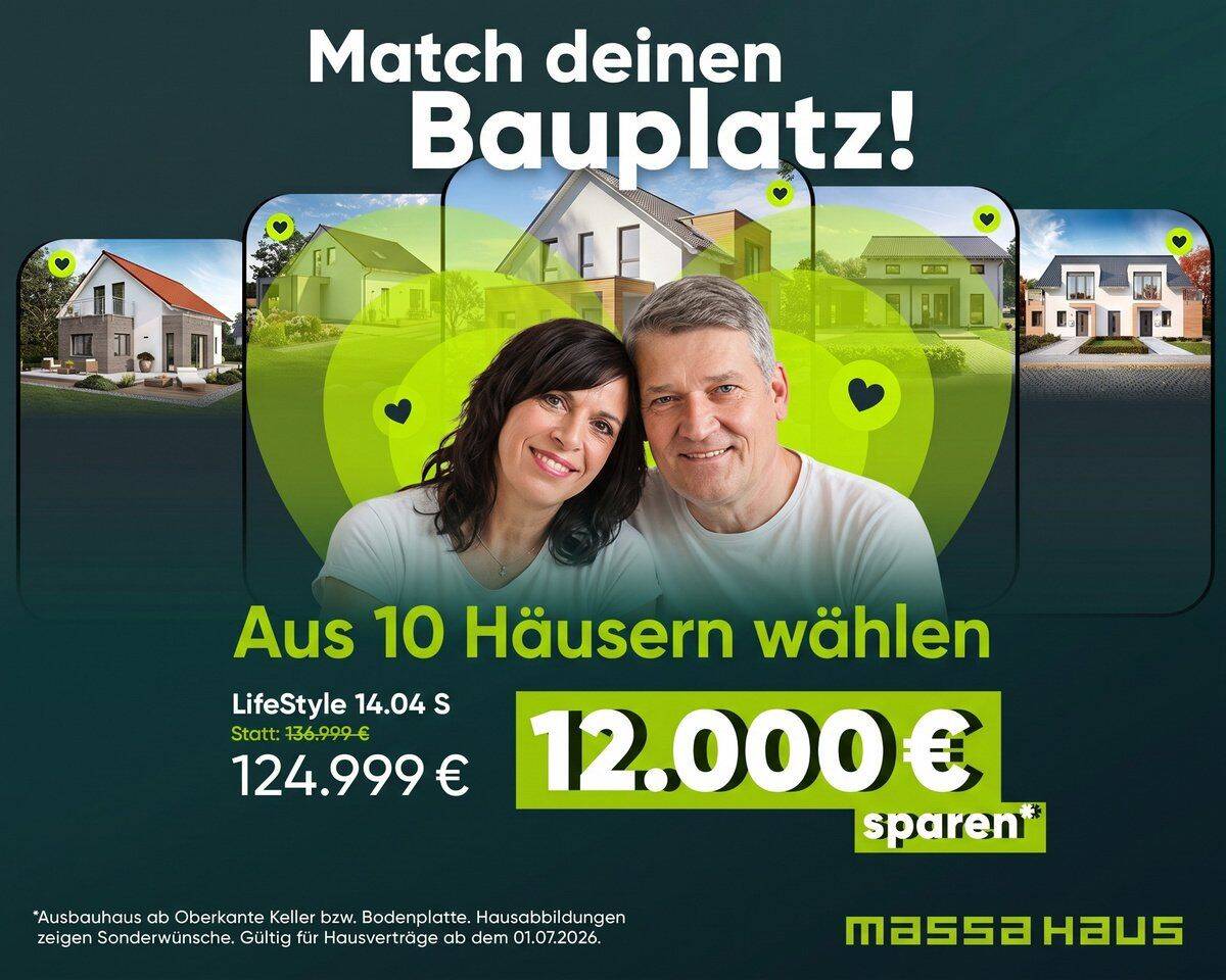 LifeStyle 13.02 S: Die cleverste Stadtvilla für junge Familien, 63628 Bad Soden-Salmünster
