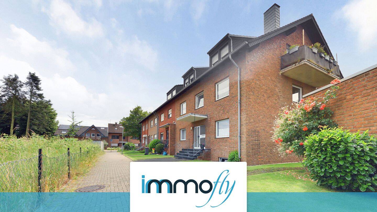 Gepflegtes Wohnambiente auf 96m²: Lichtdurchflutete 3-Zimmer-Wohnung mit Balkon & Garage, 41470 Neuss