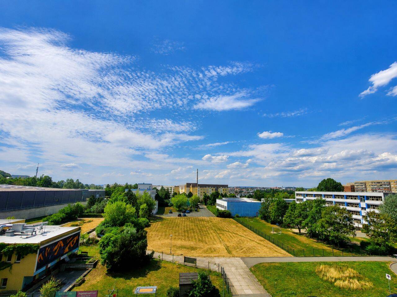 Sonnige Aussichten über Plauen, 8529 Plauen