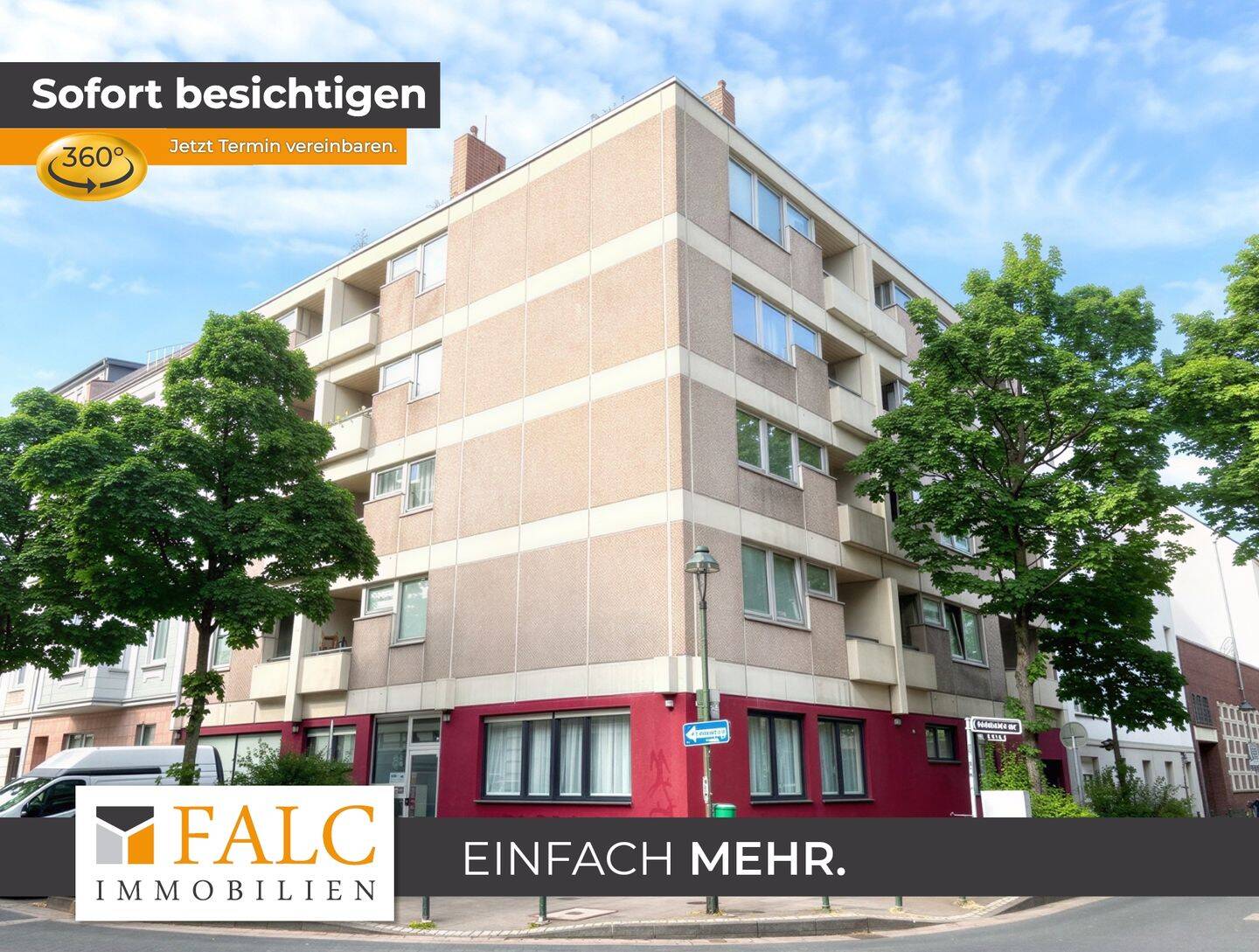 Sofort bezugsfrei!Helles City-Apartment mit Balkon, Einbauküche & Aufzug in bester Düsseldorfer Lage, 40215 Düsseldorf (Friedrichstadt)