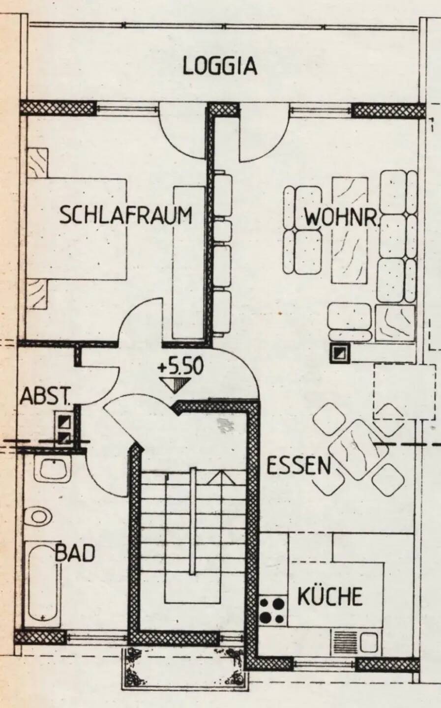 Gepflegte 2 Zimmer-Wohnung mit Balkon und Weitblick in Herxheim bei Landau/Pfalz , 72 qm, 76863 Herxheim bei Landau/Pfalz
