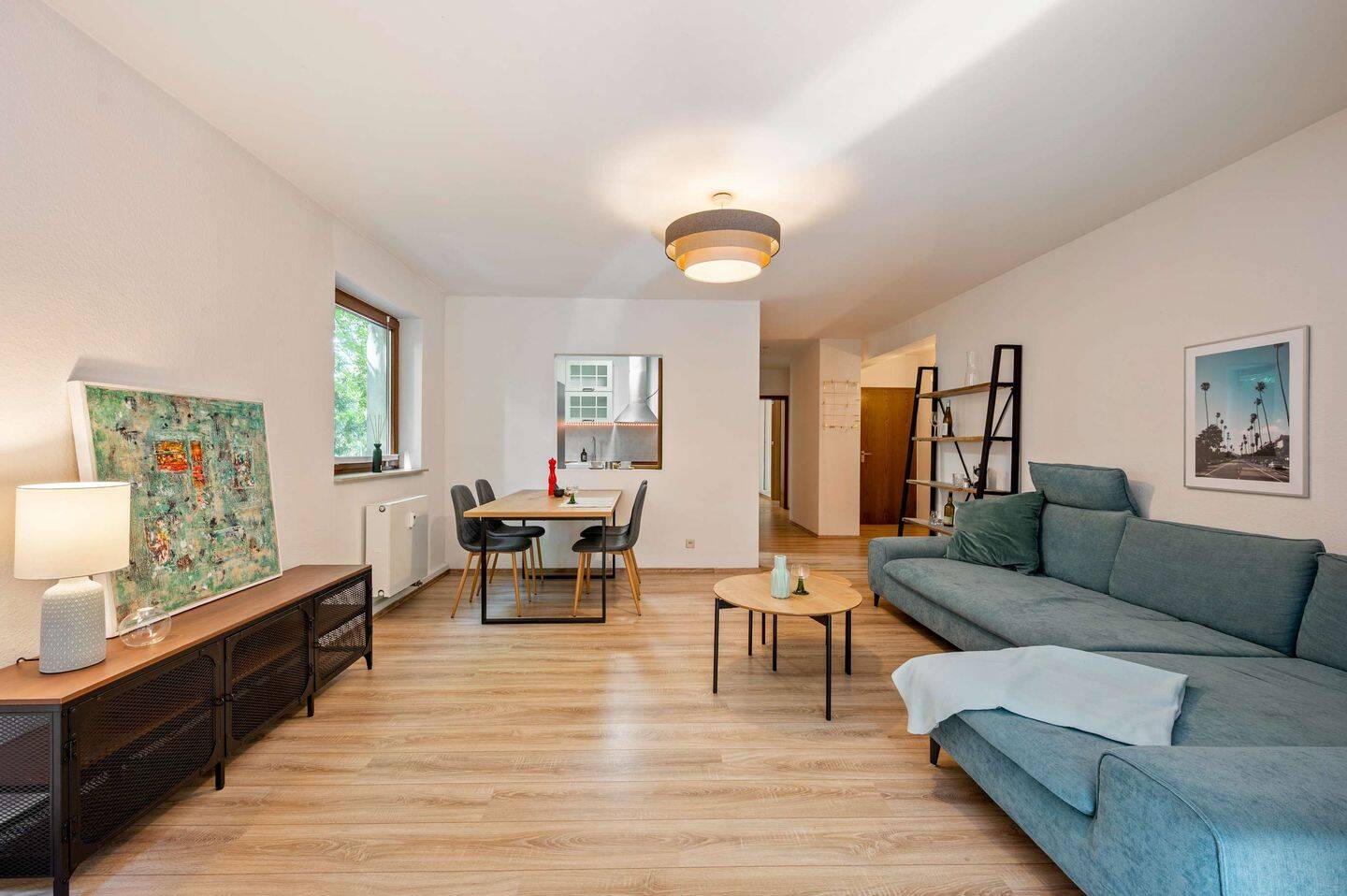 Mainnah wohnen im Frankfurter Ostend – Stilvolle 2-Zimmer-Wohnung mit Südbalkon & Tiefgarage, 60314 Frankfurt am Main (Fechenheim Ostend)