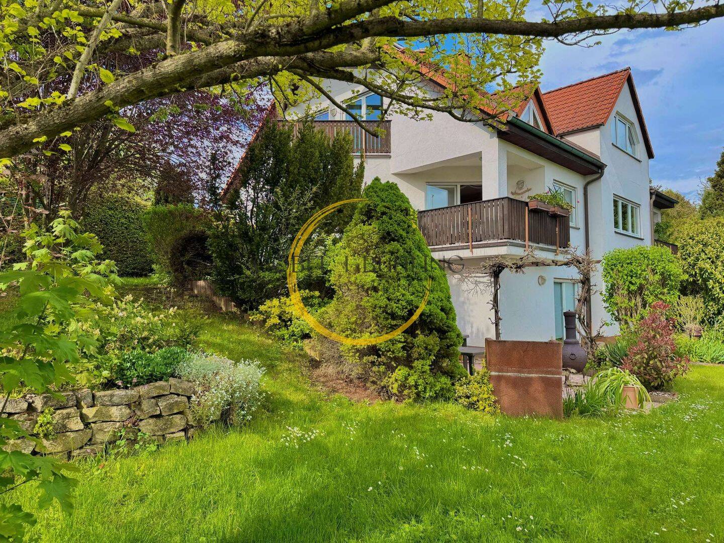 Sonne & Ruhe – Ihr neues Zuhause mit drei Loggien, großzügigem Garten und Privatsphäre am Ferberturm