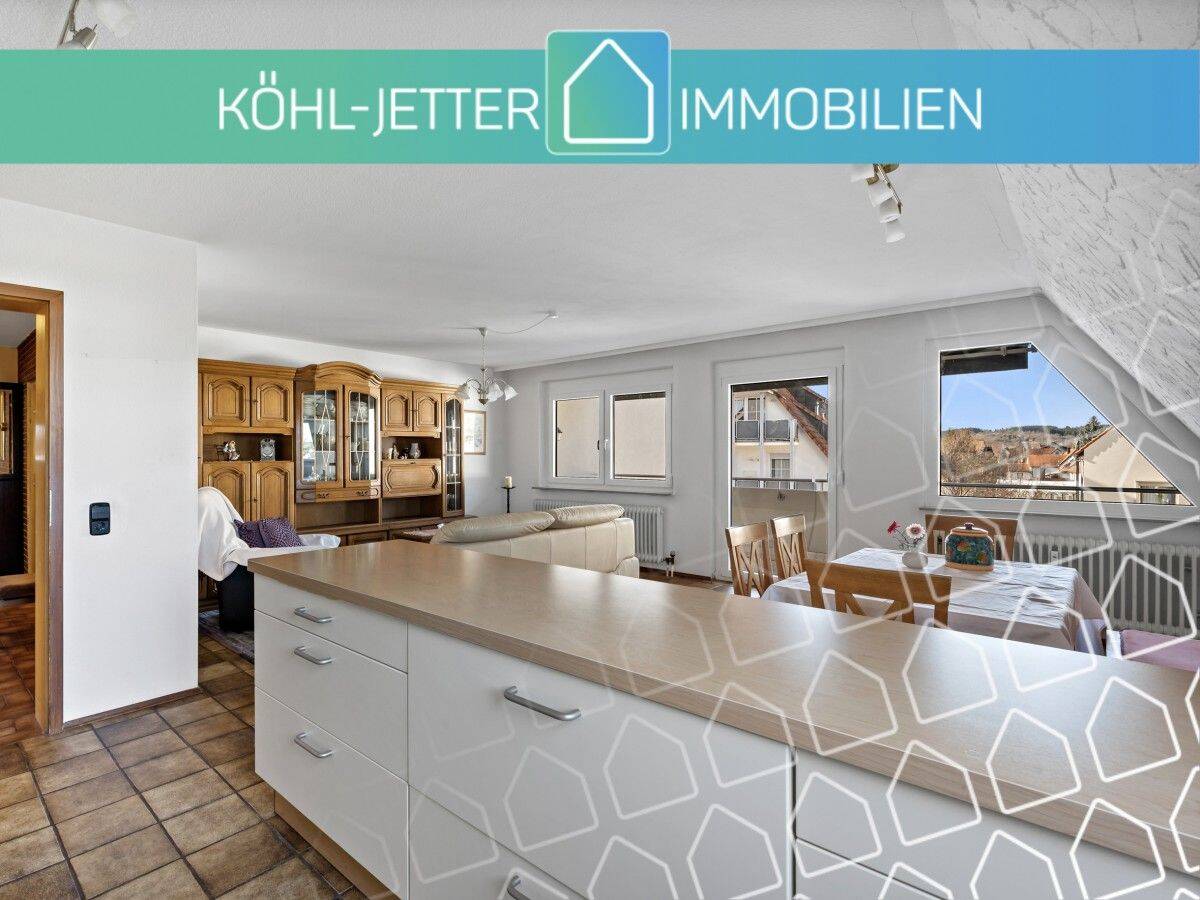 Helle, großzügige 3,5 Zi.-Whg. mit sonnigem Balkon in zentraler Lage von Geislingen!, 72351 Geislingen