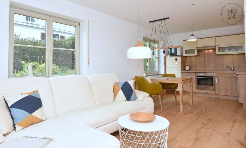 Möblierte 2-Zimmer-Erdgeschosswohnung in Weitnau-Rechtis mit Terrasse und Garten, 87480 Weitnau