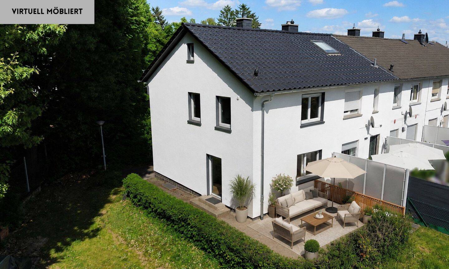 Stadtnah wohnen im Grünen, Reihenendhaus in Gießen-Süd, 35392 Gießen
