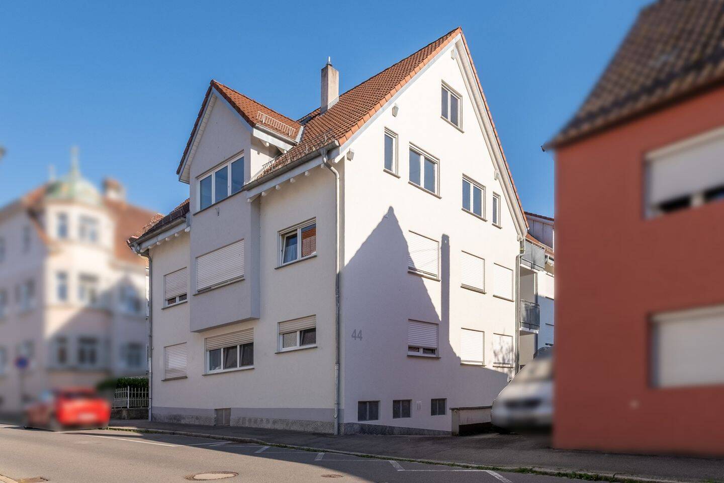 RUHIGE STADTMITTE! Weitläufige, helle 4-Zi.-Maisonettewohnung mit 2 Bädern und 2 Balkonen, 88250 Weingarten