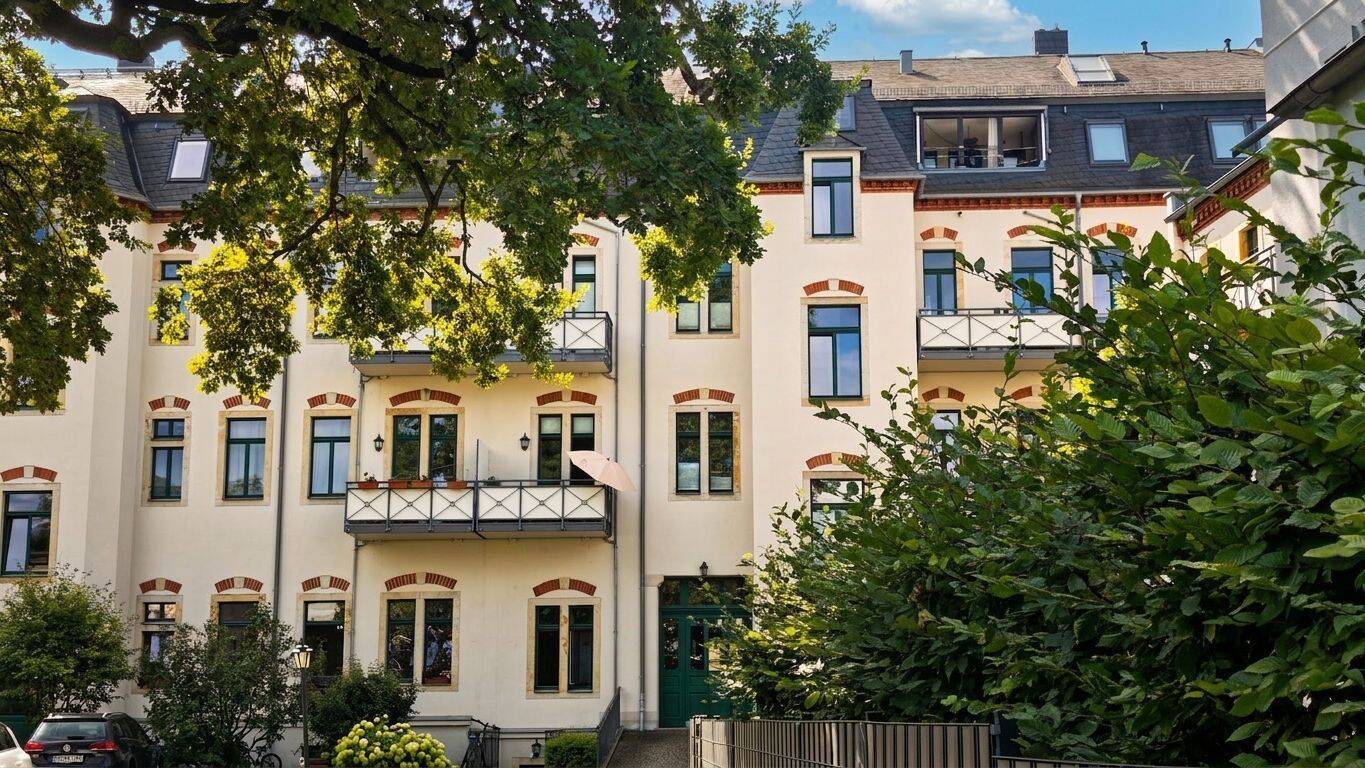 Wohnen mit Historie & Elbblick in Bestlage am Schillerplatz!, 1309 Dresden