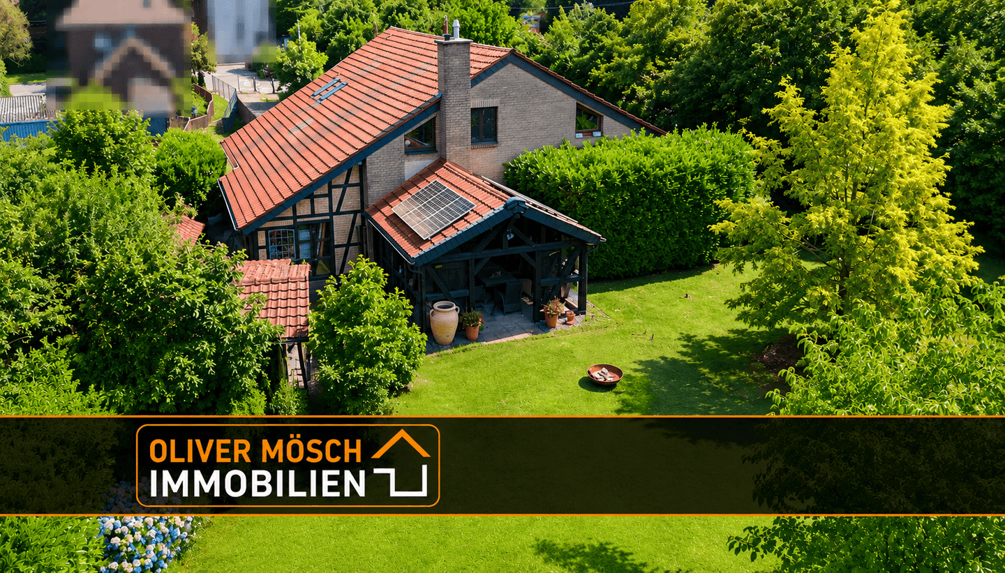 Willkommen in DIN-Hiesfeld: Familienidylle mit Wintergarten, Kamin und großem Garten!, 46539 Dinslaken