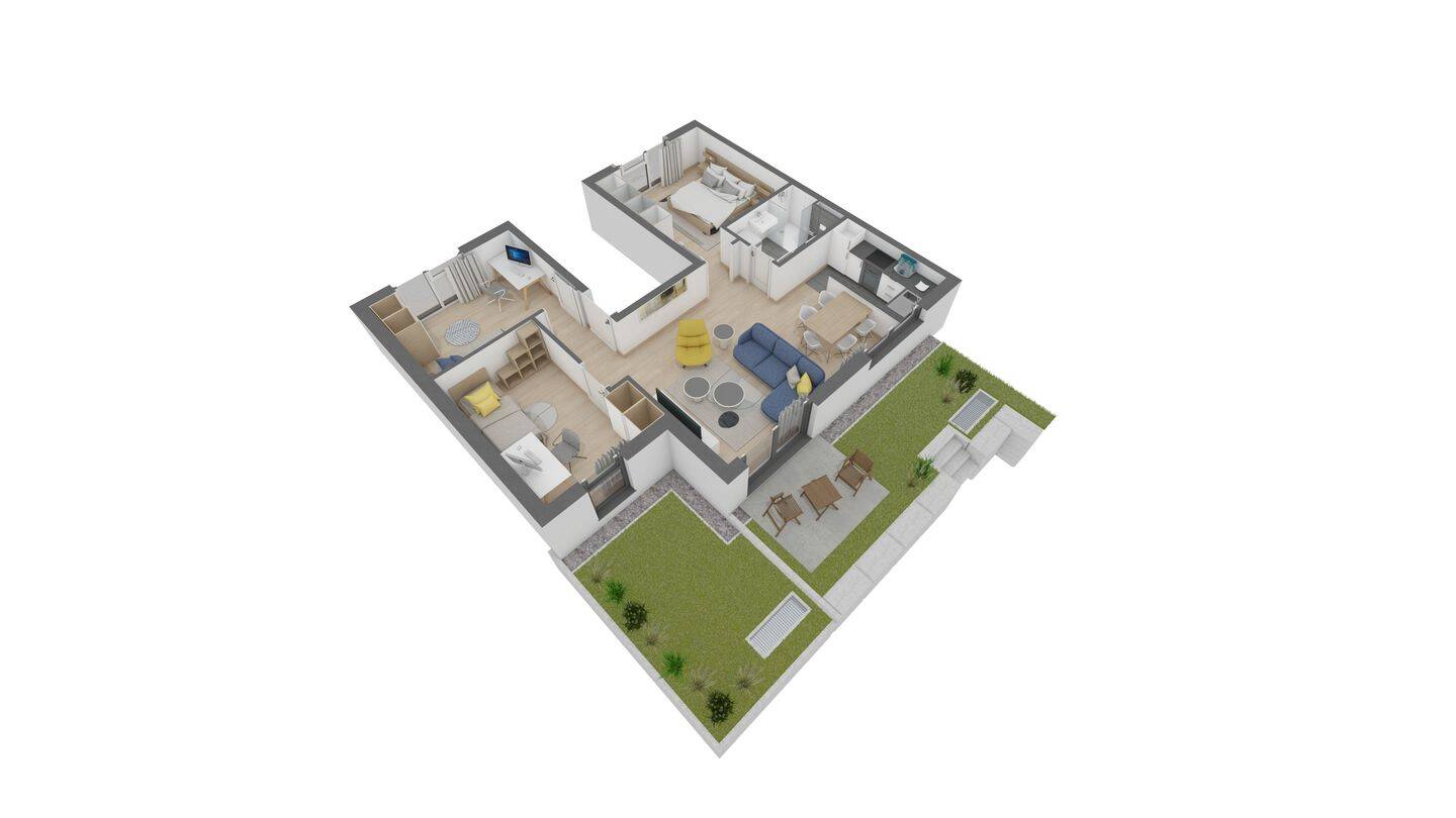 Attraktive 4 Zimmer-Wohnung im EG mit eigenem Garten, 63075 Offenbach am Main (Bürgel Offenbach am Main Rumpenheim Waldheim)