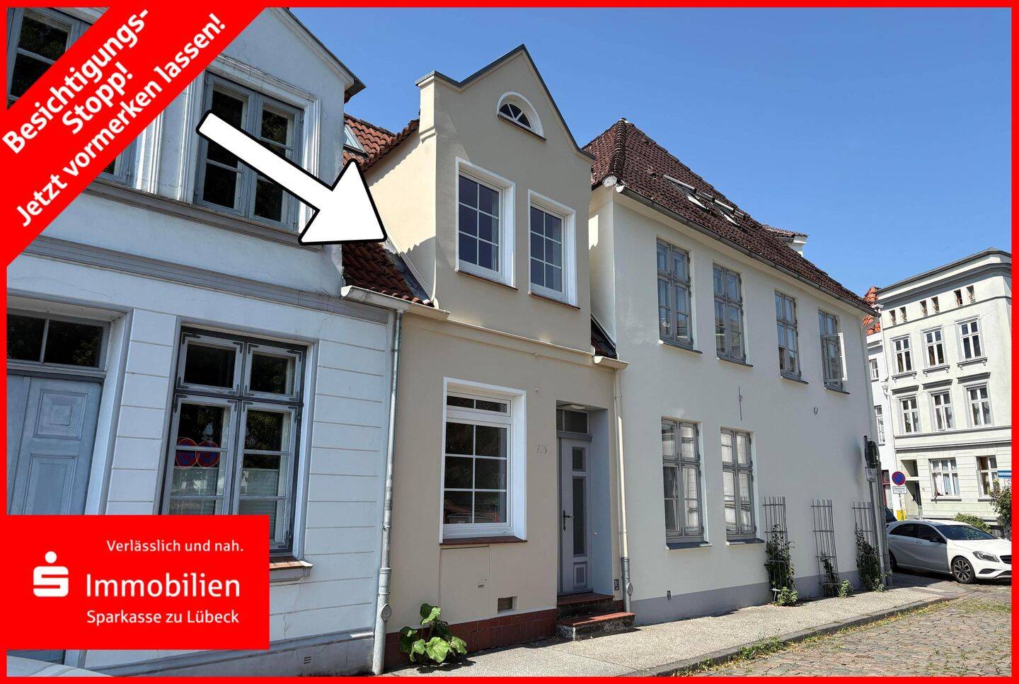 Ansprechendes Altstadthaus mit Terrasse + Garten + Balkon!, 23552 Lübeck (Innenstadt)