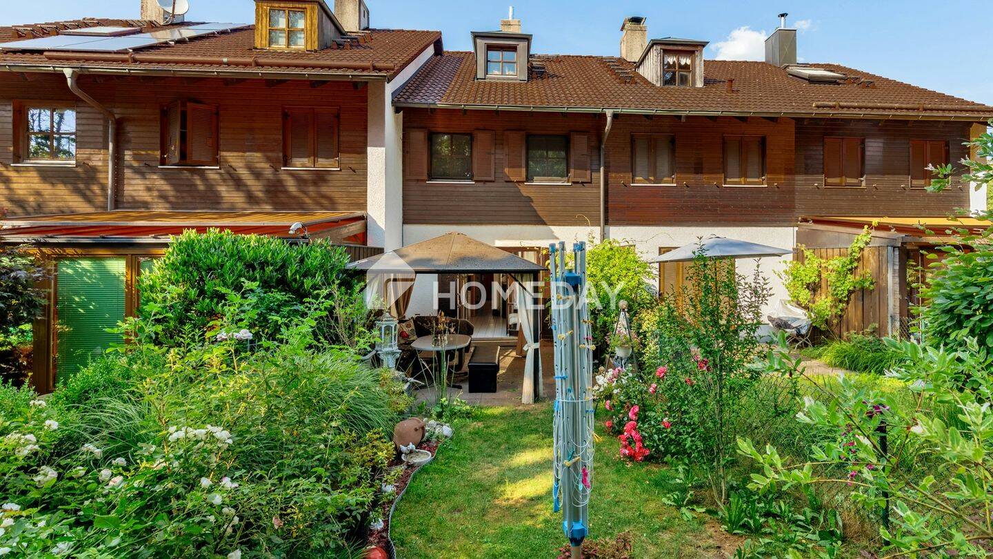Vermietetes, gepflegtes Reihenhaus in Kirchseeon mit Garten, Garage und ausgebautem Dachgeschoss, 85614 Kirchseeon