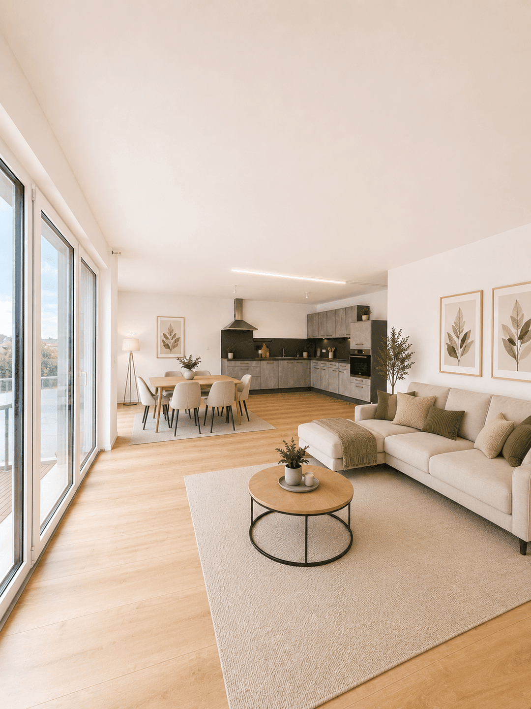 Traumhaftes Penthouse mit zwei Balkonen, 2 Stellplätzen & moderner Ausstattung in Karlsdorf-Neuthard, 76689 Karlsdorf-Neuthard