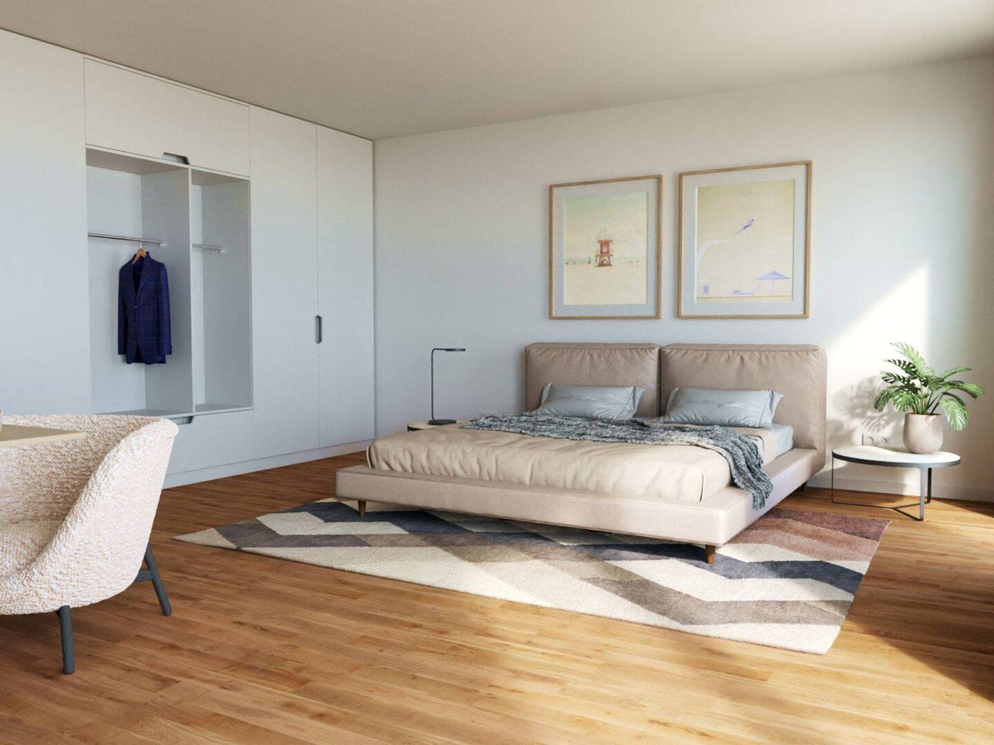 Geräumige 2-Zimmer-Wohnung mit EBK und 2 BALKONEN im Neubauquartier ‘Ferdinand’s Garden’, 13055 Berlin (Lichtenberg Hohenschönhausen Alt-Hohenschönhausen Hohenschönhausen)