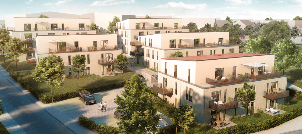 Großzügige Zwei-Zimmer-Wohnung mit hochwertiger Ausstattung, Küche und Stellplatz in Achim, 28832 Achim