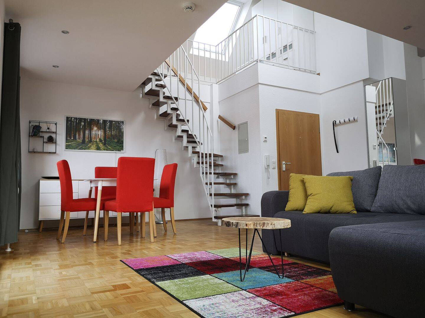 1-Zimmer-Wohnung (Maisonette) mit Balkon in St Johannis zu vermieten, 90419 Nürnberg (Kleinweidenmühle Sankt Johannis)