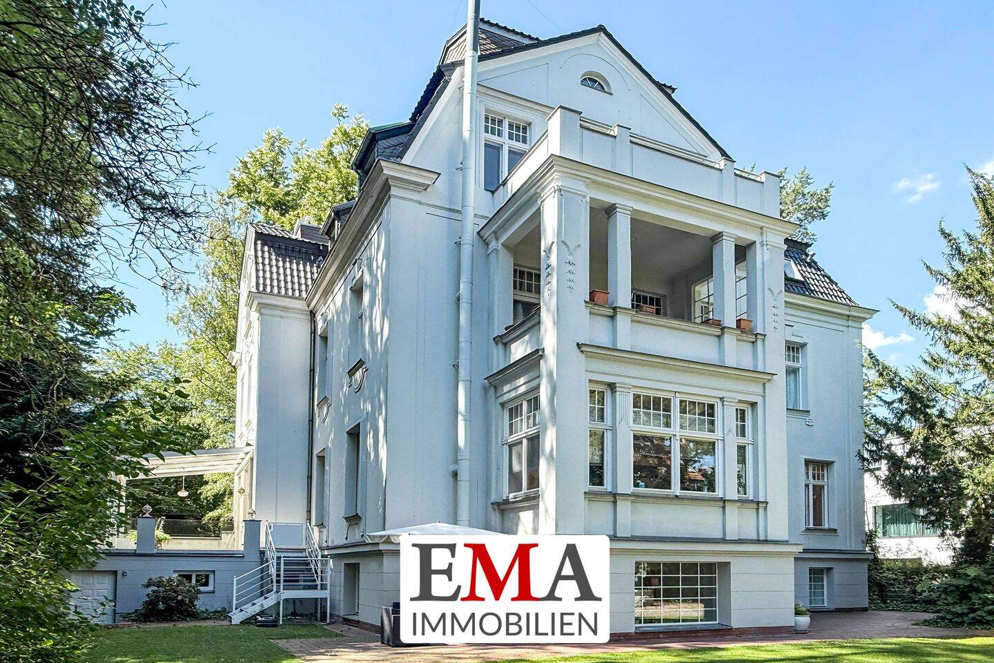 Repräsentative Gründerzeitvilla auf Parkgrundstück in Berlin-Grunewald, 14193 Berlin (Steglitz-Zehlendorf Dahlem Grunewald Nikolassee Schmargendorf)