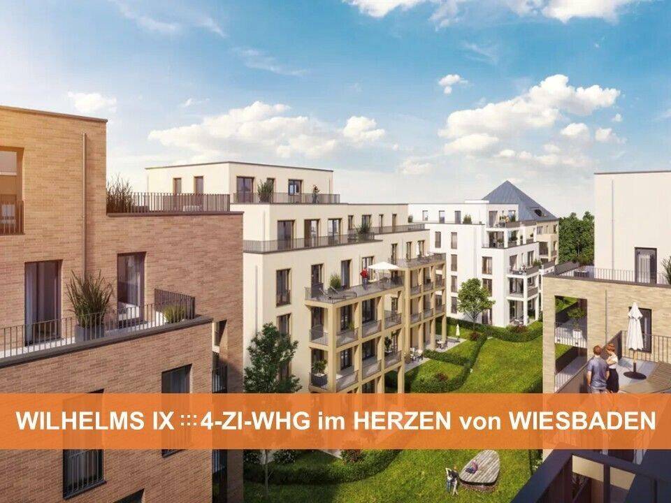 „WILHELMS IX“ ::: 4-ZI-WOHNUNG mit PENTHOUSE-CHARAKTER, 65189 Wiesbaden (Biebrich Wiesbaden)