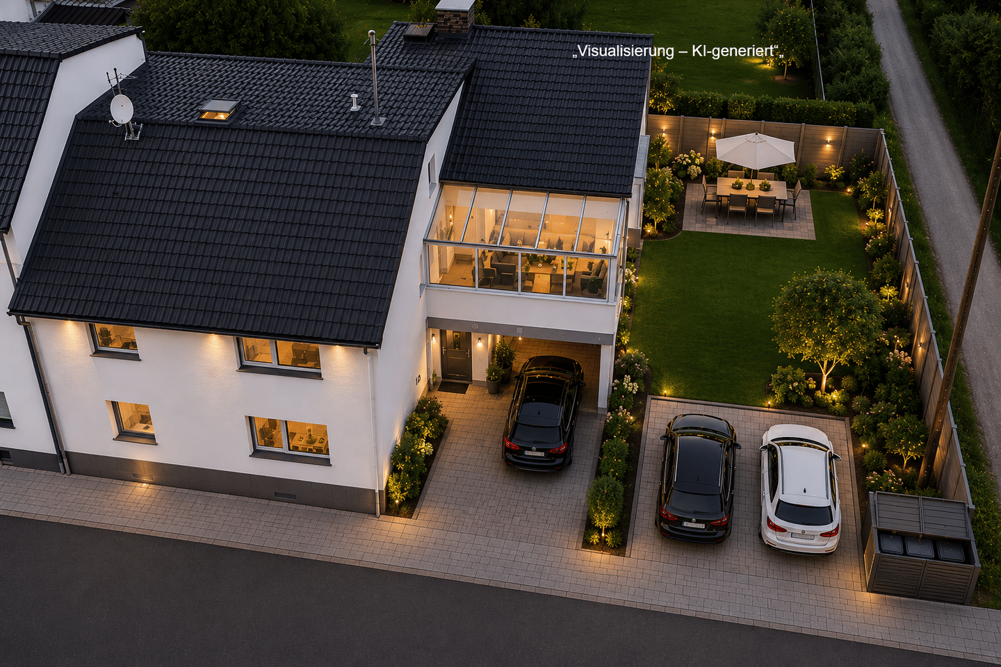 Ein- oder Zweifamilienhaus mit Garten, Garage und Wintergarten, 65510 Idstein