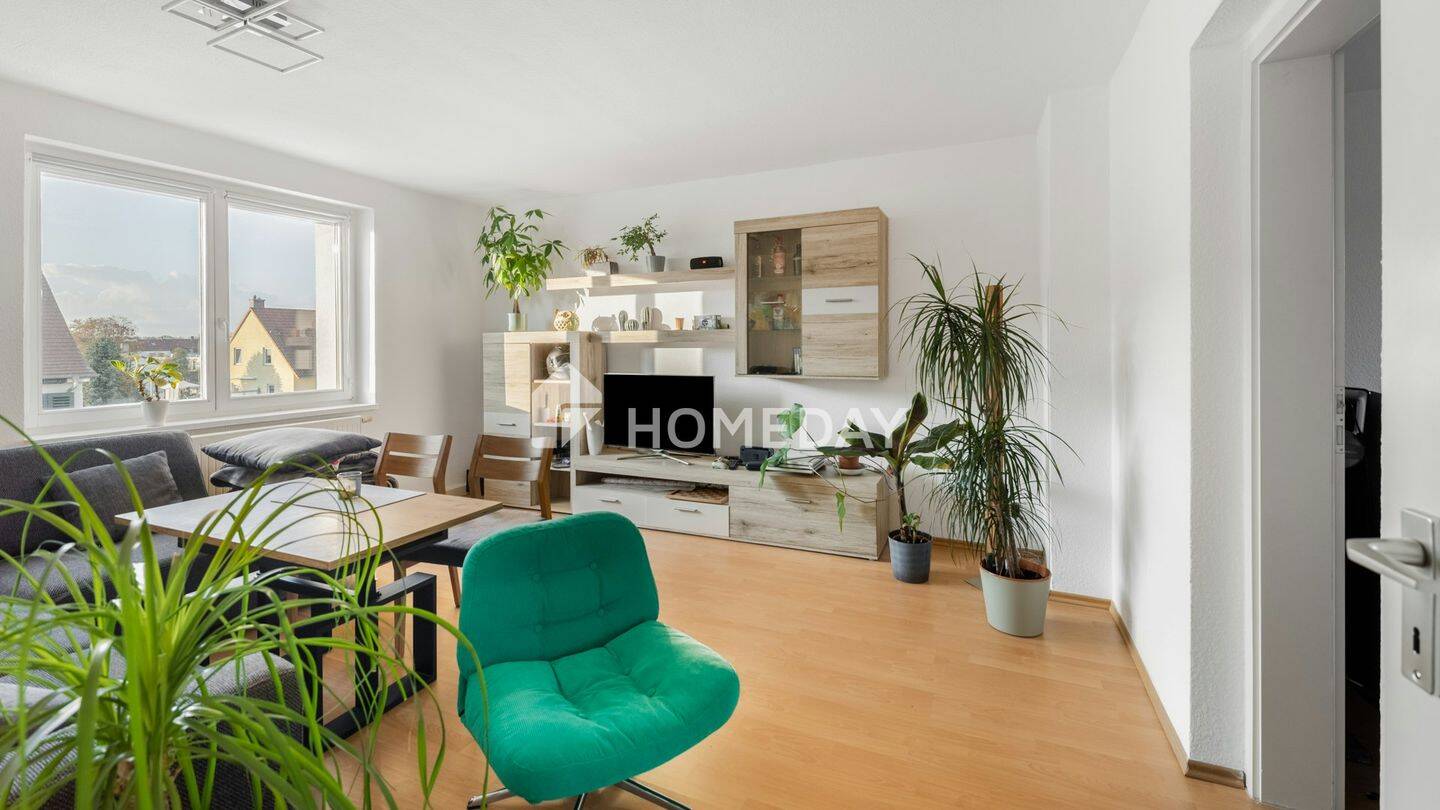 Idyllisch wohnen im Neuseenland – Gepflegte 2-Zimmer-Wohnung mit Balkon, 4442 Zwenkau