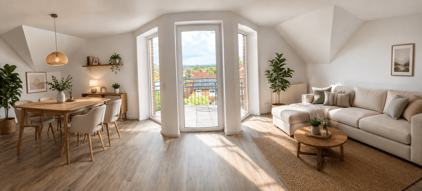 Sanierte Maisonette Wohnung mit Einbauküche in Ochtersum, 31139 Hildesheim