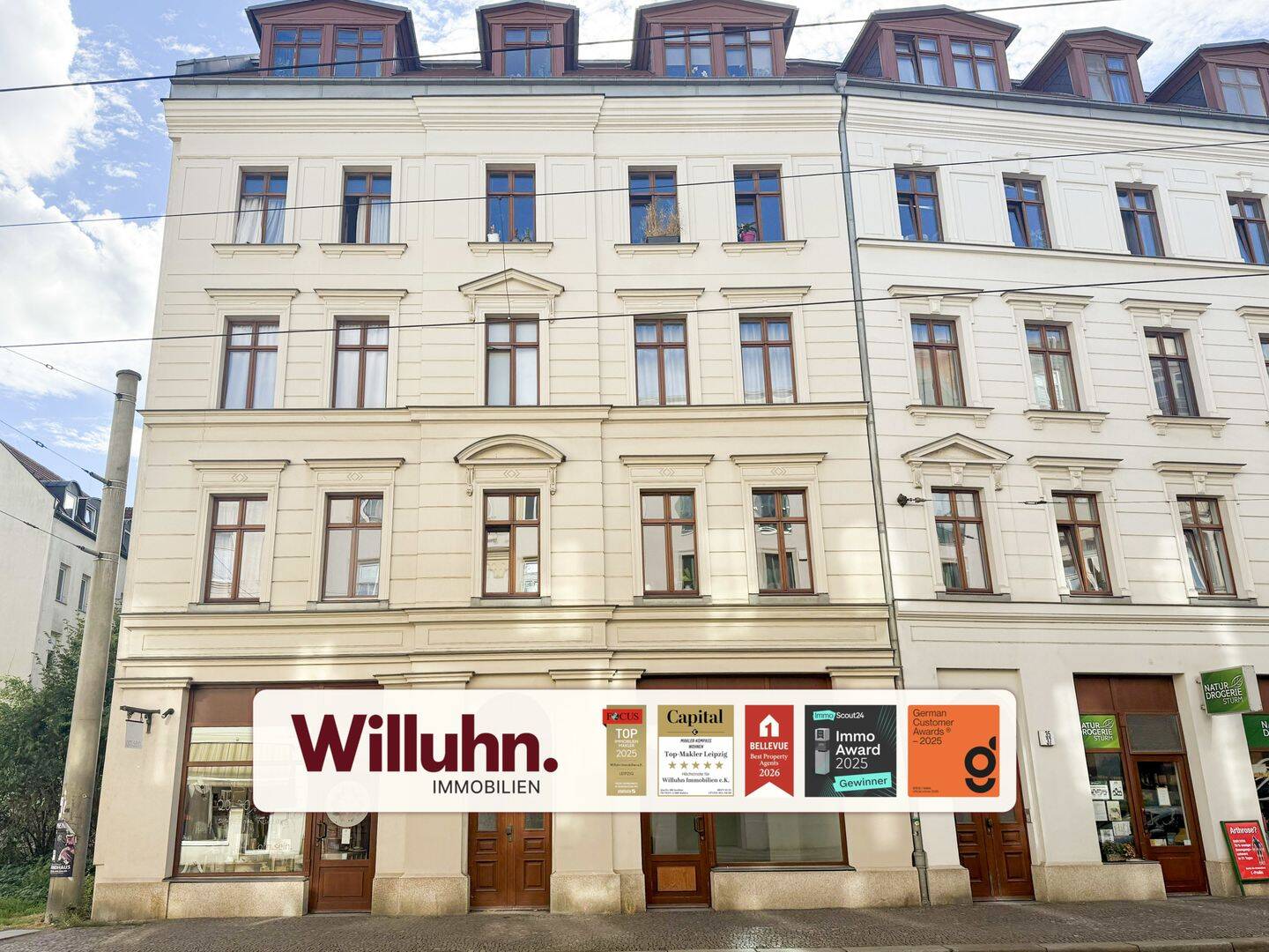 Mieter braucht lediglich zu renovieren! Große 2-Zimmer Wohnung I Balkon I Aufzug, 4155 Leipzig (Gohlis-Mitte Gohlis-Süd)