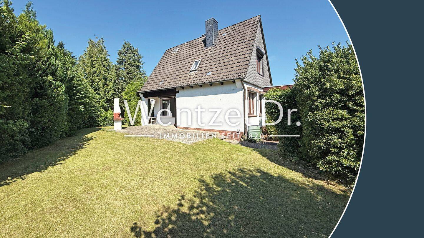 Klein, fein und voller Möglichkeiten! Einfamilienhaus mit Traumgarten in ruhiger Sackgassenlage – Wentzel Dr., 22049 Hamburg (Wandsbek Dulsberg)