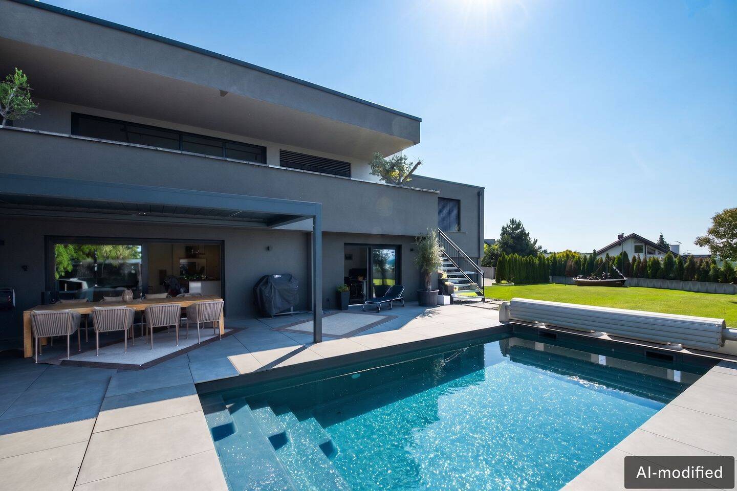Architektonisches Meisterwerk – Eine Villa, die Design, Luxus und Lebensgefühl neu definiert!, 63801 Kleinostheim