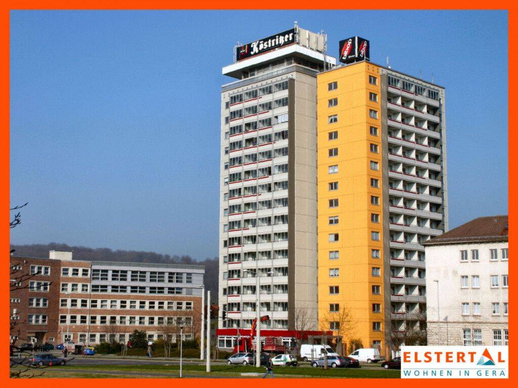 3-Raum-Citywohnung für Paare oder Familien! Bad mit Wanne // Aufzug// Balkon!, 7545 Gera (Bieblach Innenstadt Ostviertel Pforten Untermhaus)