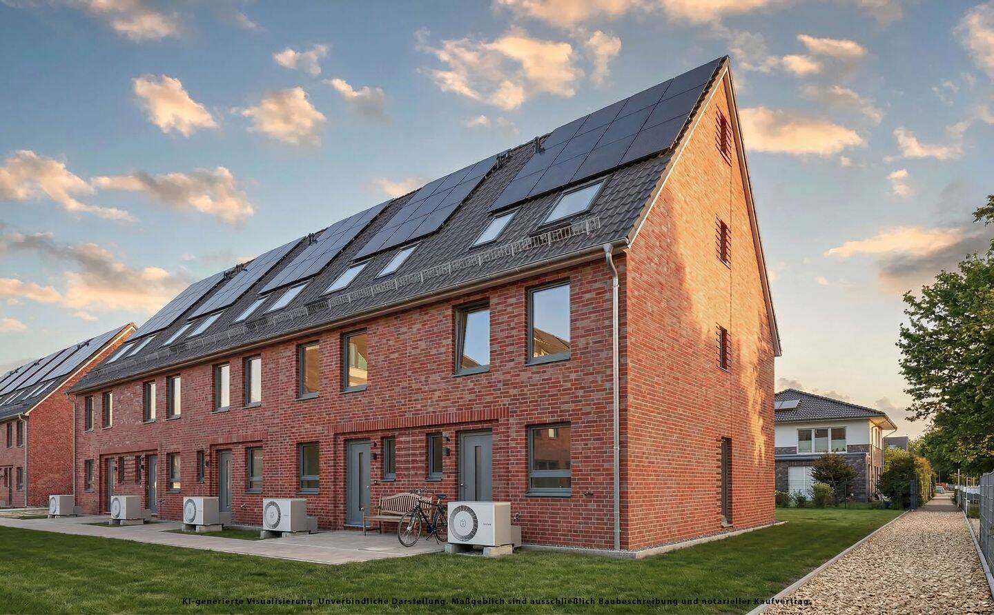 Neubau-Reihenmittelhaus D4 – Hans-Hackmack-Straße in Bremen-Arsten, 28279 Bremen (Arsten Habenhausen Huckelriede)